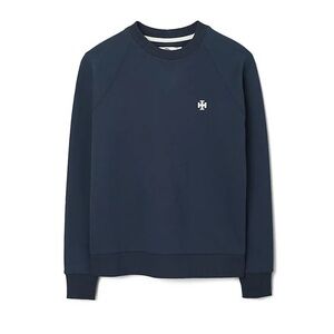 Tory Sport French Terry Raglan pullover in Navy size S